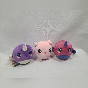 Squishamals/squeezamals lot of 3